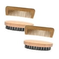 thumbnail image 1 of New Arrival! Kaonry Bamboo Men'S Beard Brush and Comb 2pc， Wood Hair Men Hard Round Mustache and Comb Brush Boar Beard Hair, 1 of 5