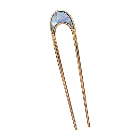 New Arrival！ Kaonry U-Shaped Hairpin， U Shaped French Hairpins Women'S Hairpins Girls' Forks French Hairpins and Rods Are Used for Buns and Thick Long