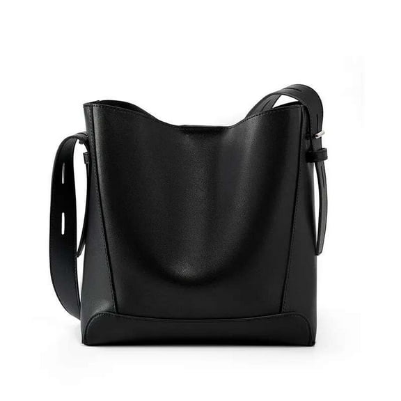 New Arrival Ladies Large Capacity Genuine Leather Handbag - Multi-functional Shoulder and Crossbody Style