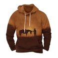thumbnail image 1 of New Arrival Otaozi Mens Hoodies Pullover Casaul Long Sleeve Black Hoodie Men Cotton Mens Graphic Sweatshirt No Hood Mens Tops Dressy Casual Summer Mens Gifts, 1 of 4