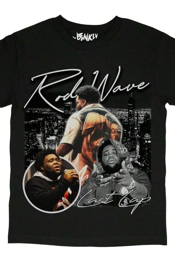 【New Arrival】Rod Wave Last Lap Rapper Graphic T-Shirt | Hip Hop Fan Music Tour Tee