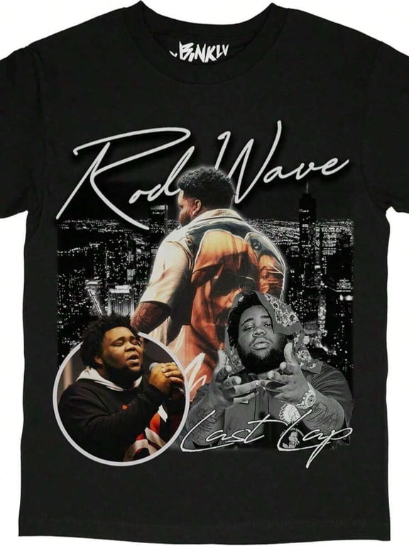 【New Arrival】Rod Wave Last Lap Rapper Graphic T-Shirt | Hip Hop Fan Music Tour Tee
