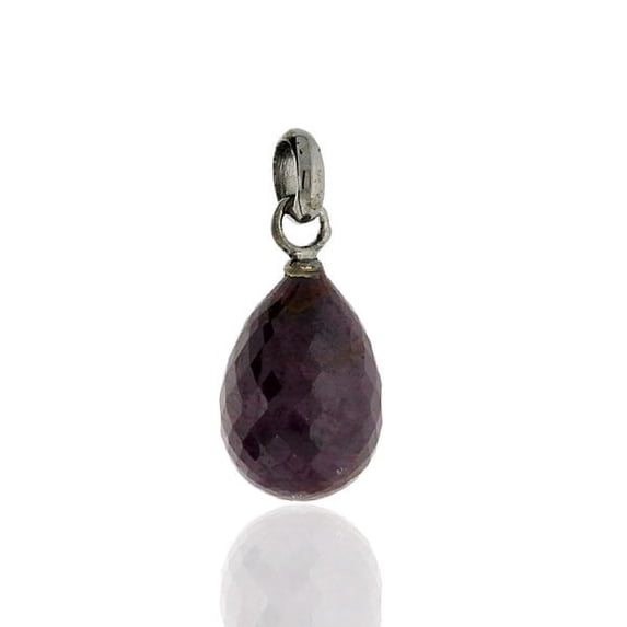 New Arrival Ruby Pendant 925 Sterling Silver Women Jewelry Valentine Gift