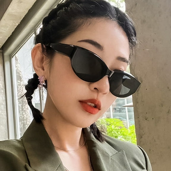 New Arrival Small Cat Eye Sunglasses Women Oval Vintage Brand elliptic Square Sun Glasses for Female Shades Female Eyewear