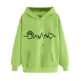 thumbnail image 1 of New Arrival TaLove womens fall fashion 2025Oversized Hoodies For Women Y2k Plain Crew Neck Sweatshirts For Women Womens Long Sleeve Tops Dressy Casual Fall Womens Plus Size Tops Dressy Casual 3X, 1 of 3