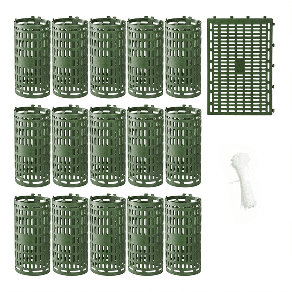 New Arrivals 10 Pack Tree Trunk Protector, with Zip Ties, for Damaged Bark