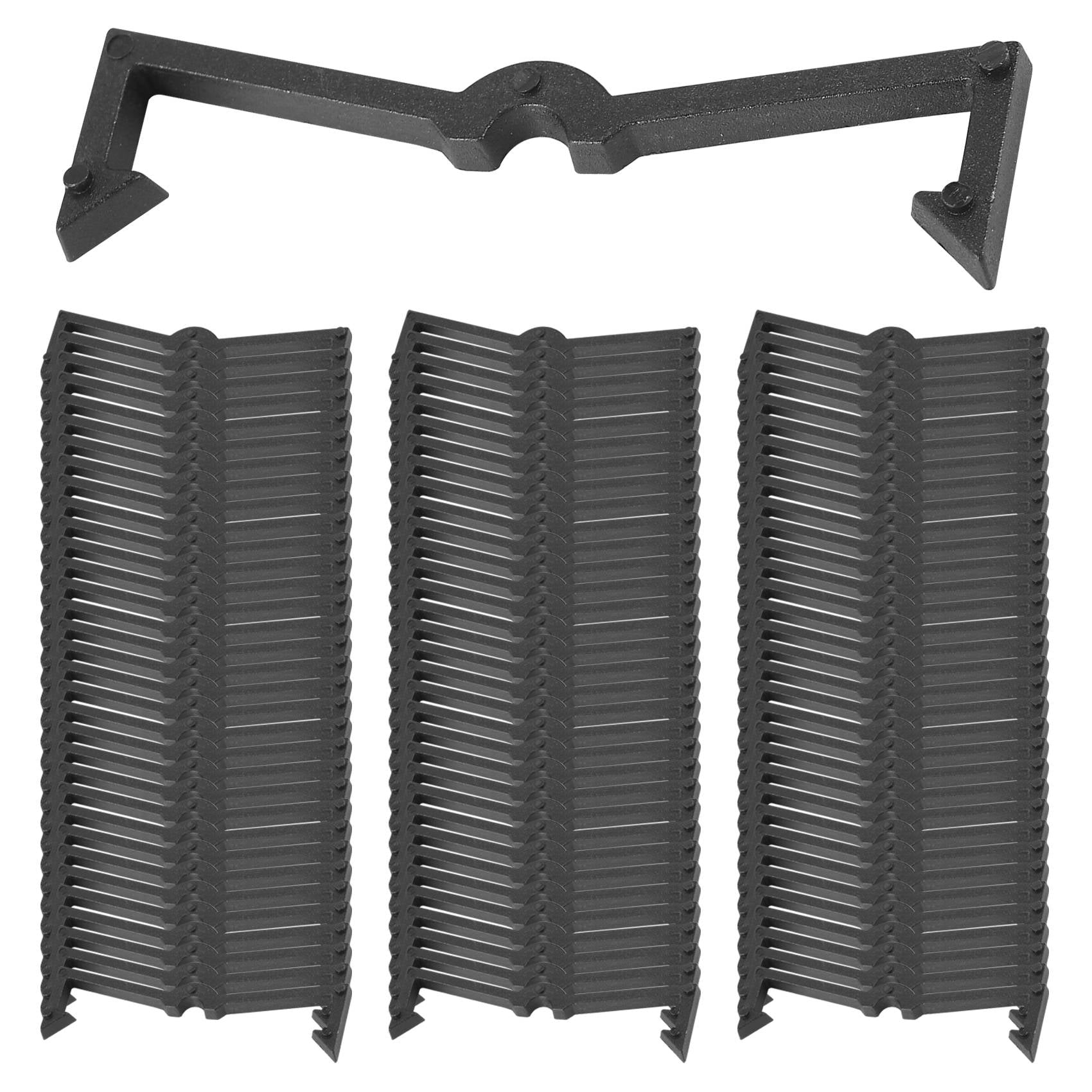 New Arrivals 100 Pieces of Plastic Pegboard Hook Lock Display Rack ...