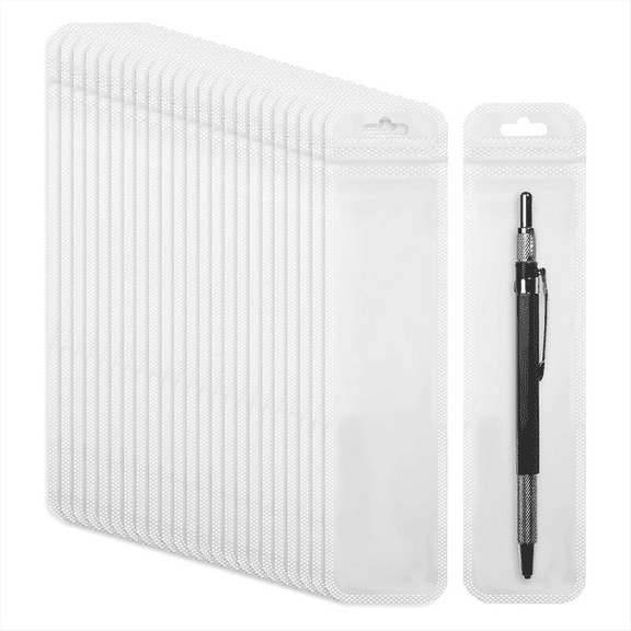 New Arrivals 100Pcs Pen Packaging Bags, Transparent Bags for Beaded Pens