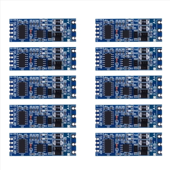 New Arrivals 10X TTL to RS485 Adapter 485 Serial Port UART Level Converter Module 3.3V 5V