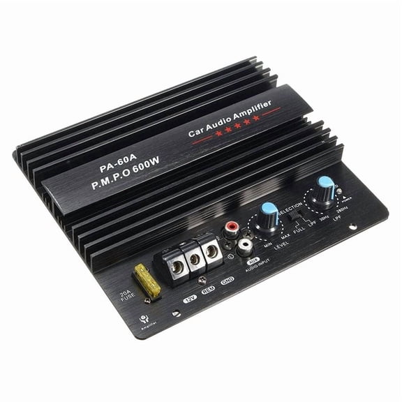 New Arrivals 12V 600W Car Audio Power Amplifier Boord Lossless Subwoofer Module High Accessories Mono Channel