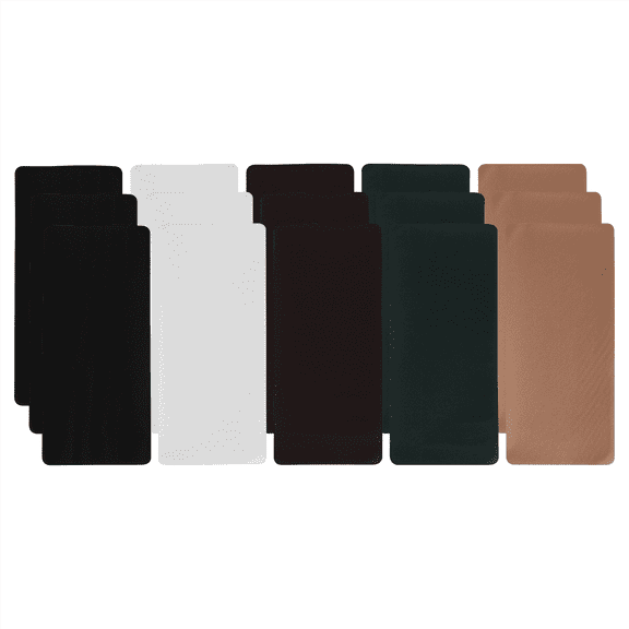 New Arrivals 15 Pcs Iron-on Mending Fabric 4.92 x 11 Inch Iron on Clothes Patches Repair Kit for Pants Pockets Holes