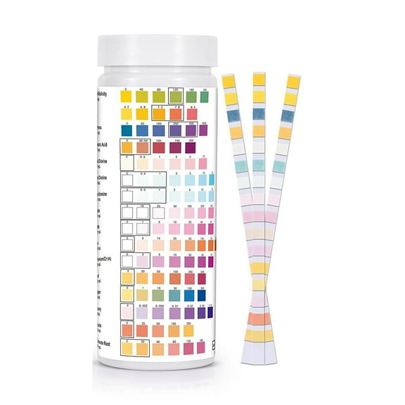 New Arrivals 16 in 1 Drinking Water Test Kit, Testing Kits for 100 PCS Quality Strips,Free Chlorine