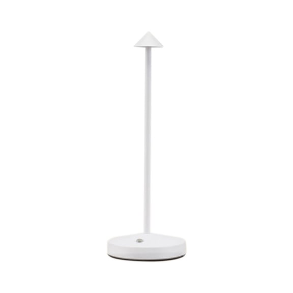 New Arrivals 1800MAh Rechargeable Led Table Lamp Modern Touch Adjustment for Bedroom Restaurant Decoration Light White