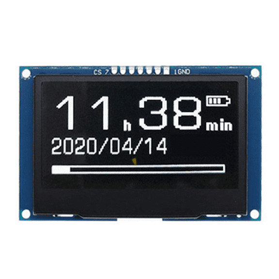 New Arrivals 2.42Inch OLED Display Module 128x64,High Definition LCD Screen White