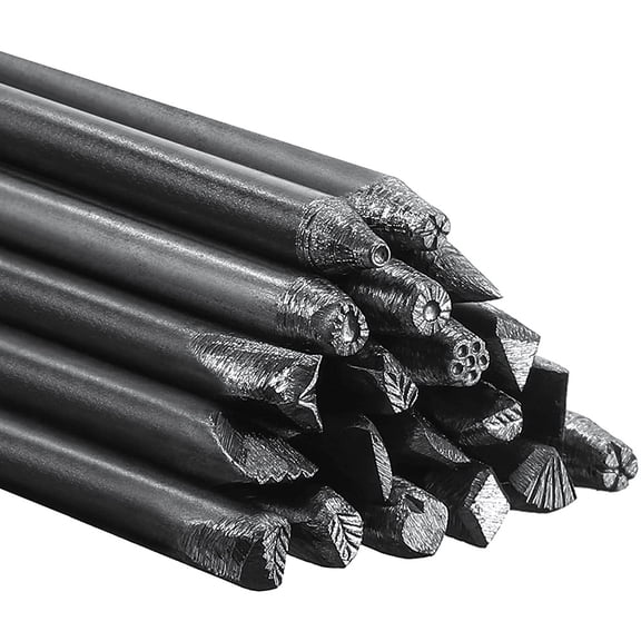 New Arrivals 20 Packs Steel Punches 4 mm Flower Punch Stamp Set for Jewelry DIY