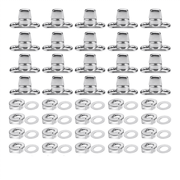 New Arrivals 20 Sets Marine Grade Twist Lock, For Canvas Fastener Turn Buttons