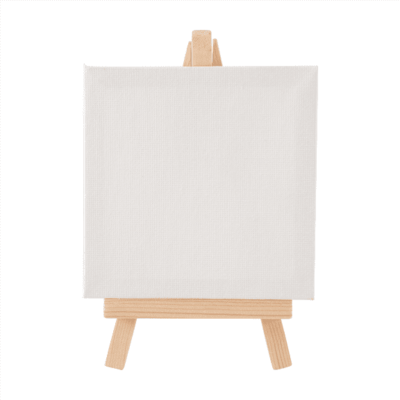 New Arrivals 20Pcs Mini Canvas Drawing Board with Easel, for Art Painting Supplies