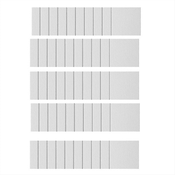 New Arrivals 25 Pcs Magnetic Painting Canvas Panel Mini Boards Blank Canvases for Art Gift DIY Decor