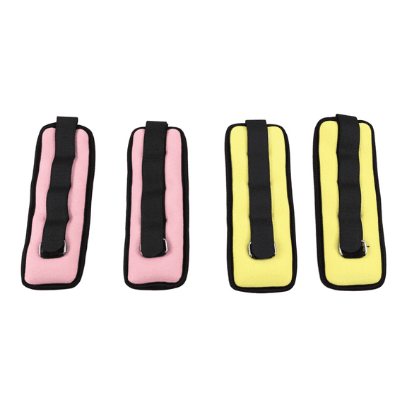 New Arrivals 2Pair Ankle Wrist Weights, Modularized Leg Weight Straps