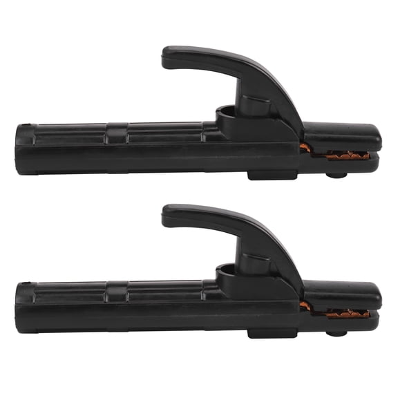 New Arrivals 2Pc 300A Electrode Holder Stick Welder Copper Welding Rod Stinger Non-Slip Handle Clamp Tool for Ship Factory Mining