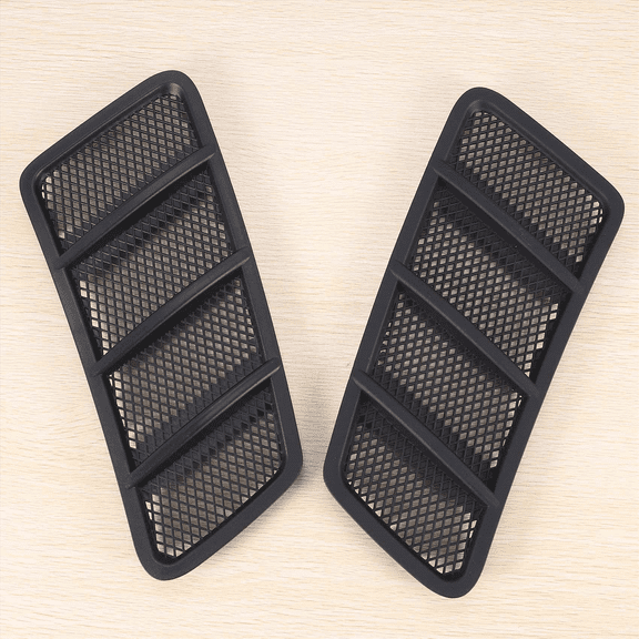 New Arrivals 2Pcs Front Hood Vent Grille Air Flow Intake for W166