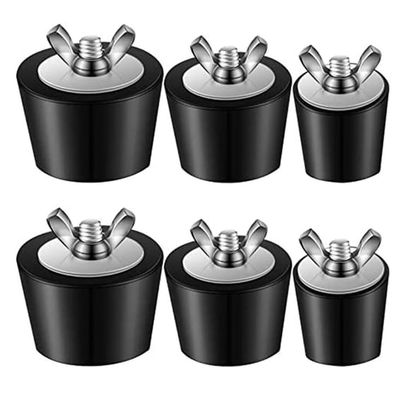 New Arrivals 2X 3 Sizes Rubber Pool Plug Return Line Splitter for Above Ground Inground