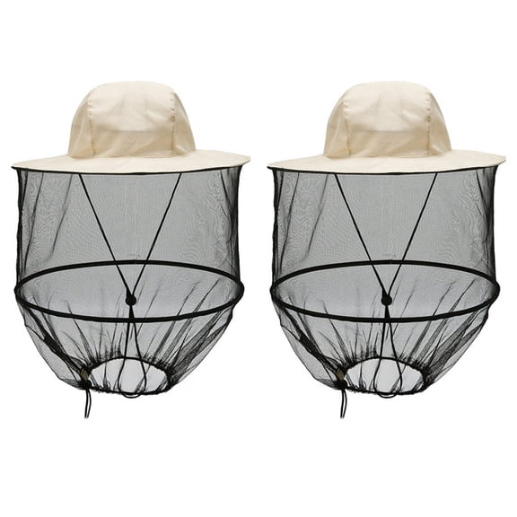 New Arrivals 2X Beekeeper Veil Hat for Bee Keeper Catcher Tool Proof Fisherman'S Sun Protection Fishing Outdoors