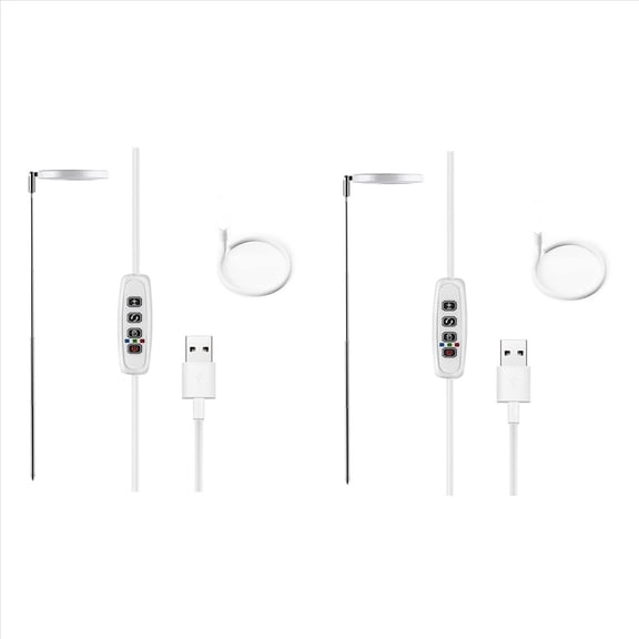 New Arrivals 2X Grow Lights for Indoor Plants, Full Spectrum LED Plant Light with Stand Height Adjustable Auto Timer, Plants