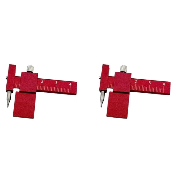 New Arrivals 2X Model Equidistant Scribing Ruler Parallel Scribers Create Contour Isometric Scribe Building Tools