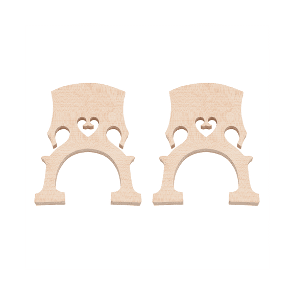 New Arrivals 2X Professional Cello Bridge for 3/4 Size Exquisite Maple Material