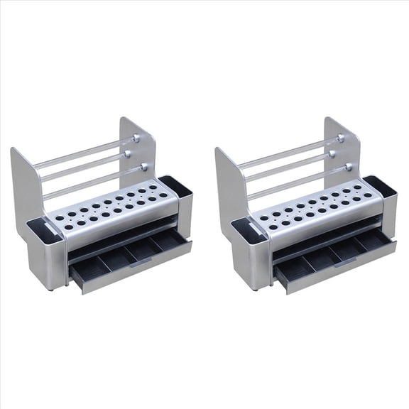 New Arrivals 2X Screwdriver Storage Rack Holder Multifunctional Organizer RC Repair Tools Kit Desktop Stand for Hex Screw Driver