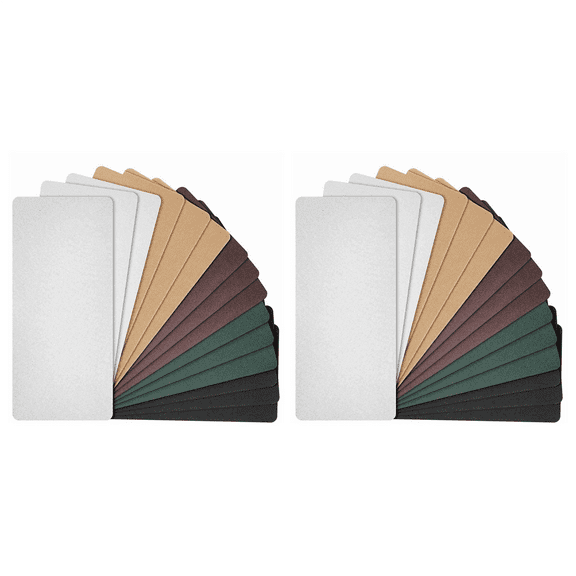 New Arrivals 30 Pcs Iron-on Mending Fabric 4.92 X 11 Inch Iron on Clothes Patches Repair Kit for Pants Pockets Holes