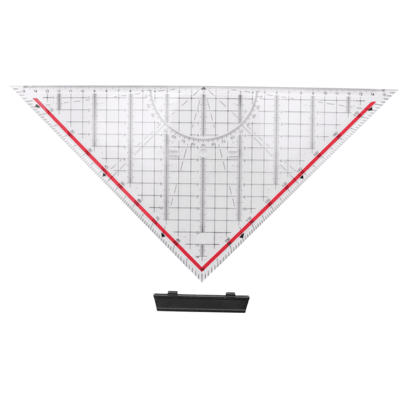 New Arrivals 30CM Drawing Triangle Ruler Multi-Function Design