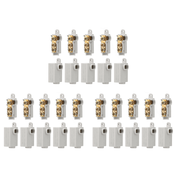 New Arrivals 30PCS 6 AWG Gauge T-Type Wire Connector Nut Kit, 80A Quick Wiring Connection Terminal, Splicing