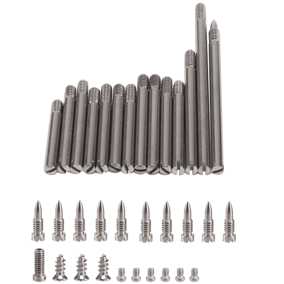 New Arrivals 34Pcs/Set Clarinet Repair Parts Screws + Shaft Rod Kit