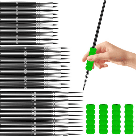 New Arrivals 36 Pcs Detail Paint Brushes, Tiny Thin Paintbrushes Set