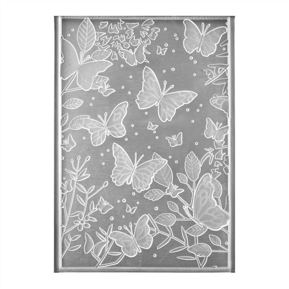 New Arrivals 3D Embossing Folder,Textured Flower Leaf Butterfly Template