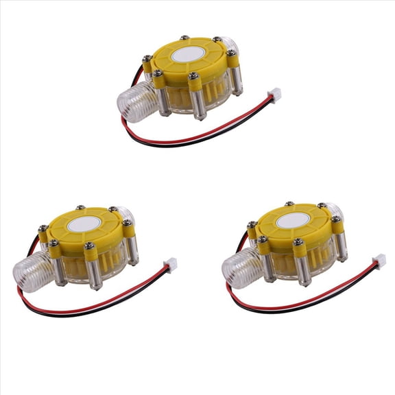 New Arrivals 3X 12V Regulated DC Micro-Type Hydro Generator Small Water Air Pressure Faucet Power