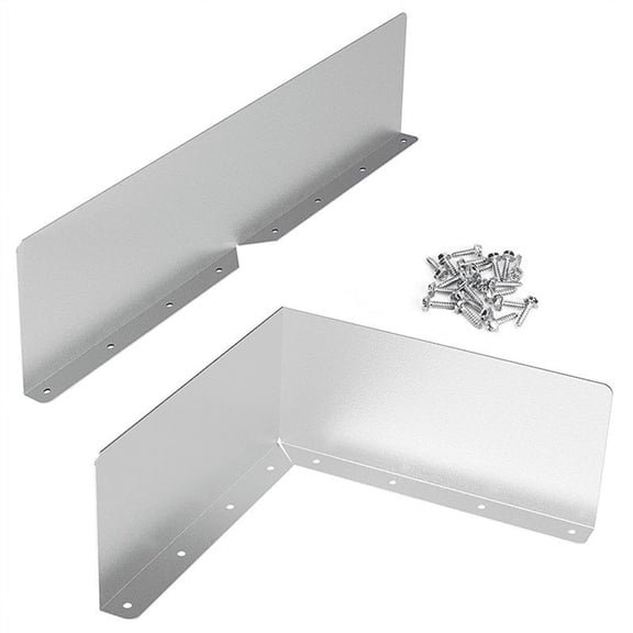 New Arrivals 4 Pack Rain Gutter Splash Guards for House Roof Corner Diverter