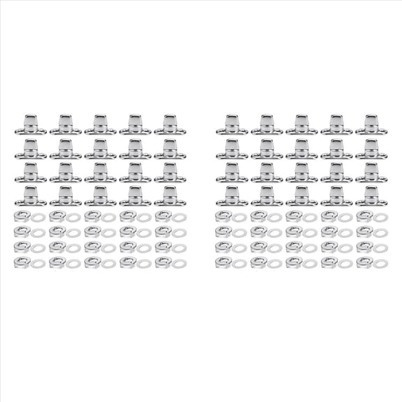 New Arrivals 40 Sets Marine Grade Twist Lock Fasteners Turn Button Eyelet and Stud, for Canvas Fastener Buttons