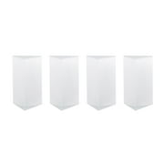 New Arrivals 4Pcs Clear Triangular Prism for Rainbow Lights Crystal Optical Prisms
