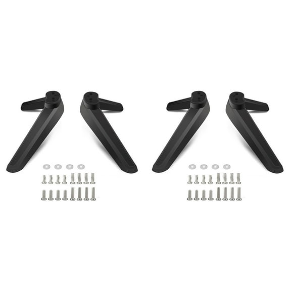 New Arrivals 4x Universal TV Stand, Table Top Stand Base Replacement, Pedestal Feet Mount Legs 17mm-20mm