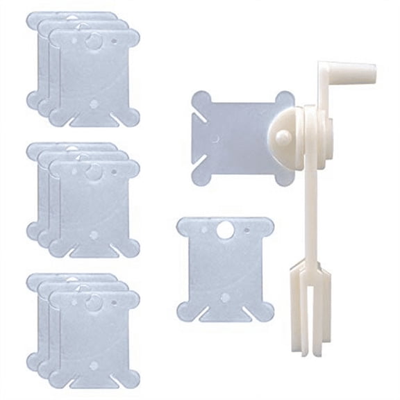 New Arrivals 500 Pieces Embroidery Floss Bobbins with Winder for Craft DIY