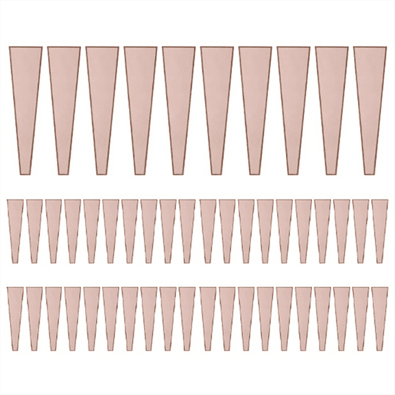 New Arrivals 50Pcs Single Rose Sleeves Flower Wrapping Bag Bouquet Packaging Bags Floral Wrappers for Valentine'S Day,Pink