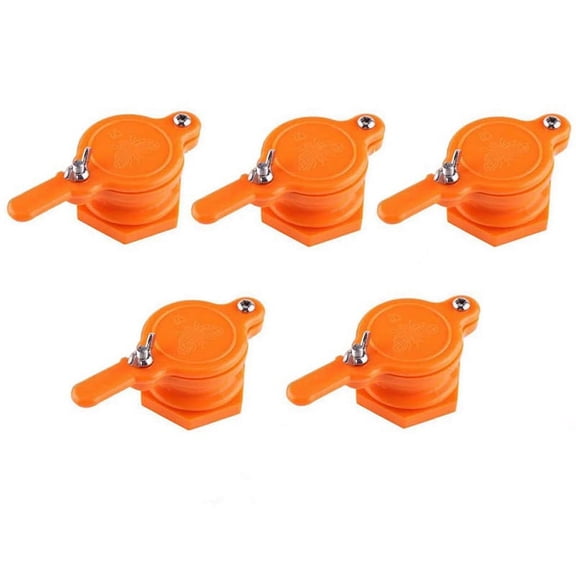 New Arrivals 5Pcs Honey Gate Valve for Bucket Extractor Tap Beekeeping Supplies