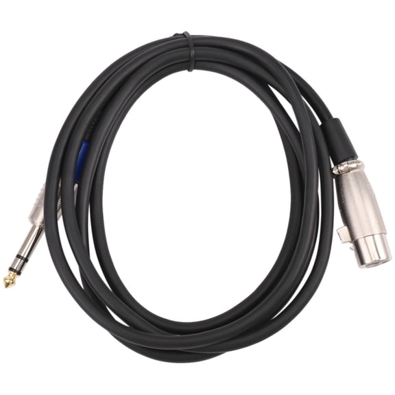 New Arrivals 6.35mm 1/4 Inch TRS to XLR Male Female Cable 3 Pin Plug Stereo Microphone Audio Cord (6ft)