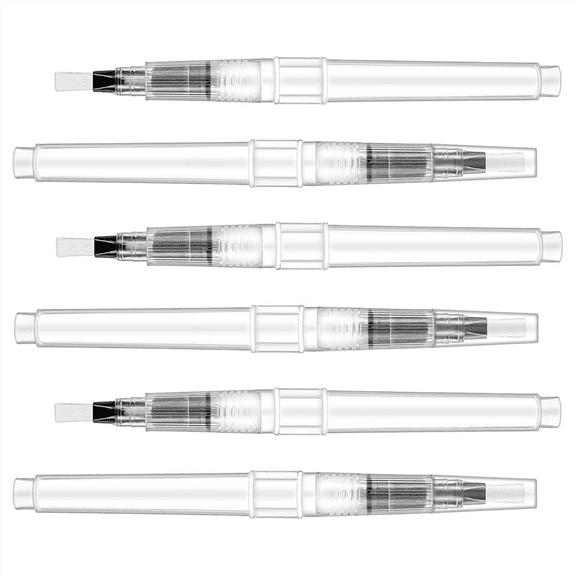 New Arrivals 6 Pcs Pencil Style Envelope Moistener Stamp