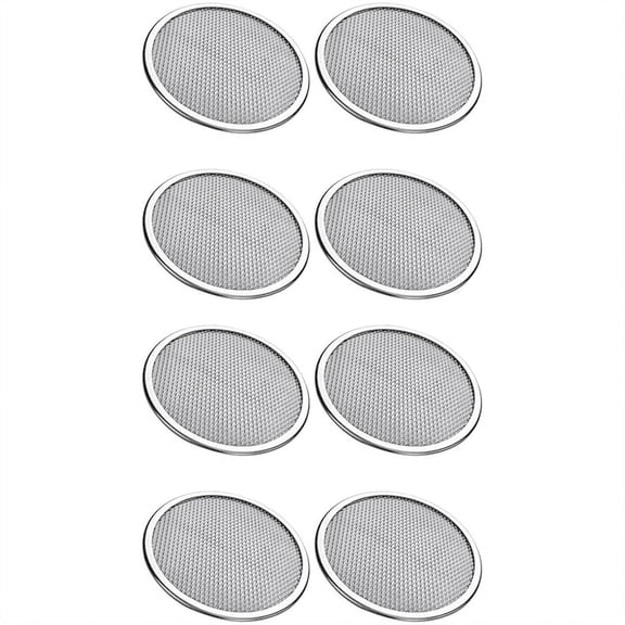 New Arrivals 8 Pack Sprouting Screen Lids, Stainless Steel Lid