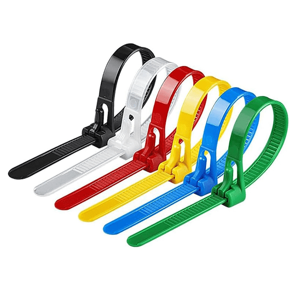 New Arrivals 8 X 200mm Adjustable Reusable Nylon Strap with Buckle