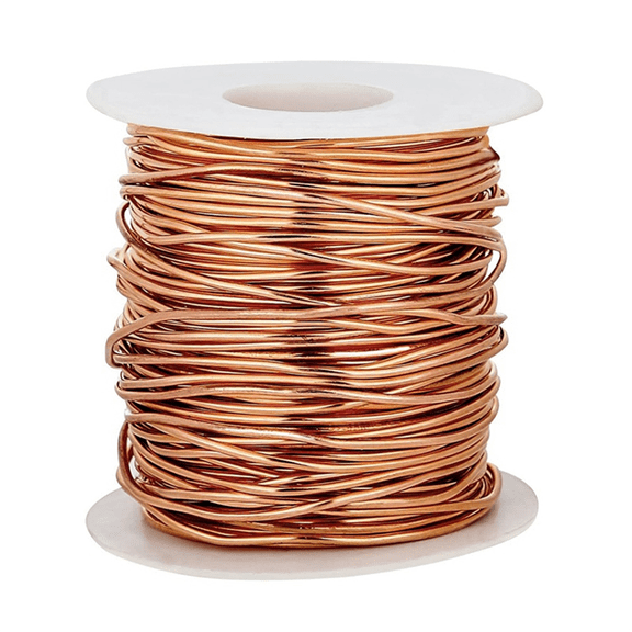 New Arrivals 99.9% Dead Soft Copper Wire, 16 Gauge/1.3mm Diameter, 127 Feet/ 39 M